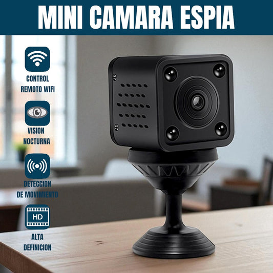 Mini Camara Espia Cubo Recargable